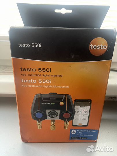 Цифровой манометрический коллектор testo 550i