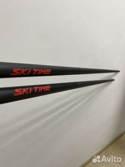Лыжные палки SKI time длинна трубок 145,147см