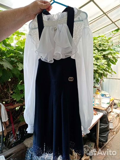 Школьная одежда для девочки 128