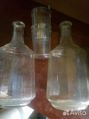 Графины и стаканы СССР