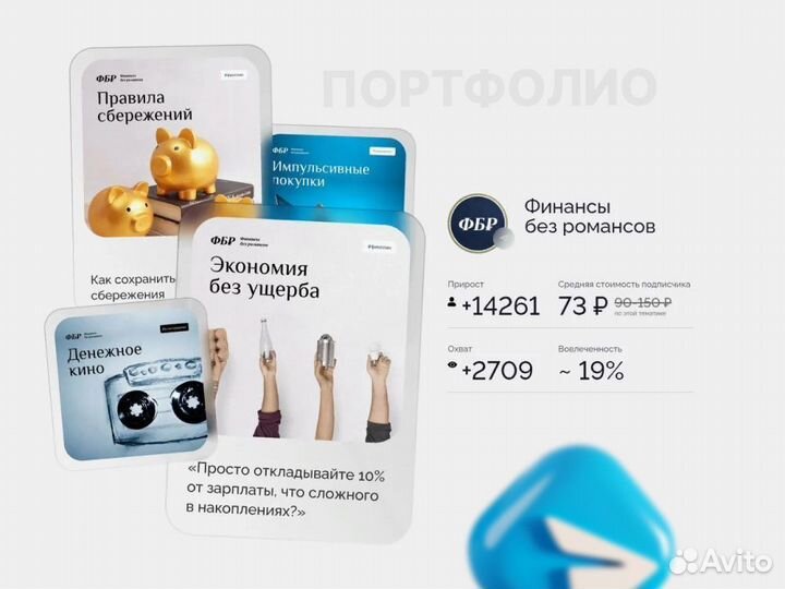 Телеграм канал. Под ключ с нуля