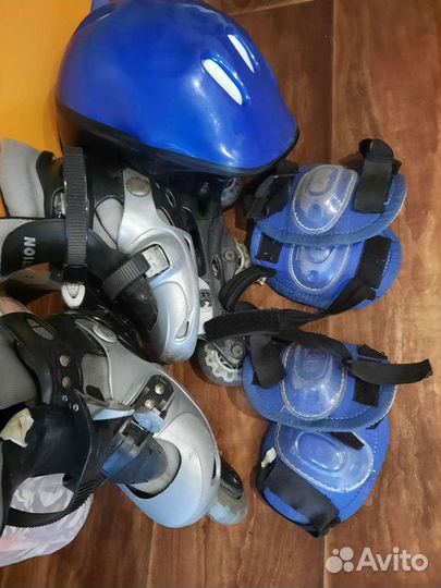 Детские ролики и защита