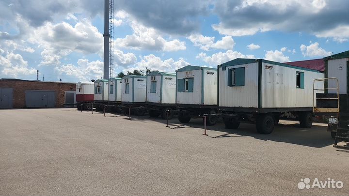 Аренда вагон домов на шасси