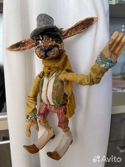 Кукла марионетка известного чешского мастера Ludek