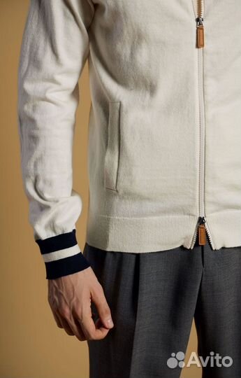 Бежевый кардиган