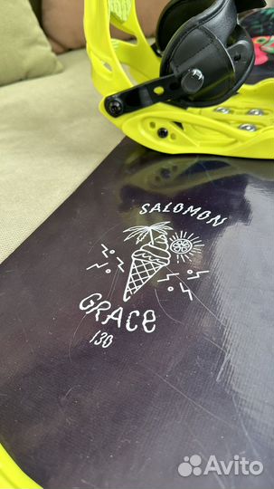 Сноуборд детский 130 с крепами