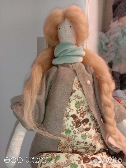 Интерьерная кукла Хлоя