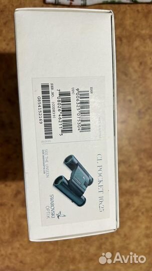 Бинокль swarovski CL Pocket 10x25 зеленый