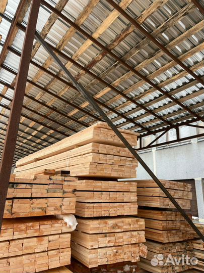 Доска обрезная 40х150х6000мм с доставкой