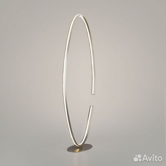 Светодиодный торшер Eurosvet 80415/1 сатин-никель