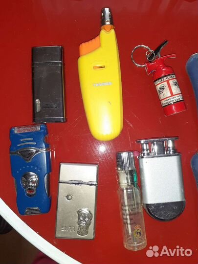 Коллекция зажигалки б/у, газовые, бензиновые