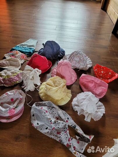 Шапочки детские летние