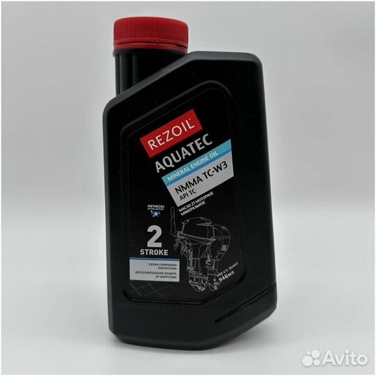 Масло 2т.0,946 л rezoil TC-W3 для лодочных моторов