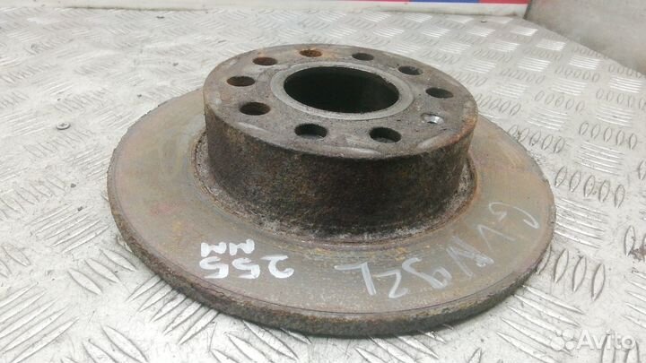 Диск тормозной задний volkswagen golf 6 2008 2009