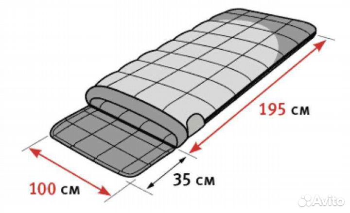 Спальный мешок Alexika siberia wide transformer