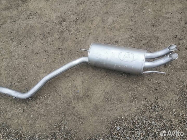 Глушитель задняя часть фольксваген т4