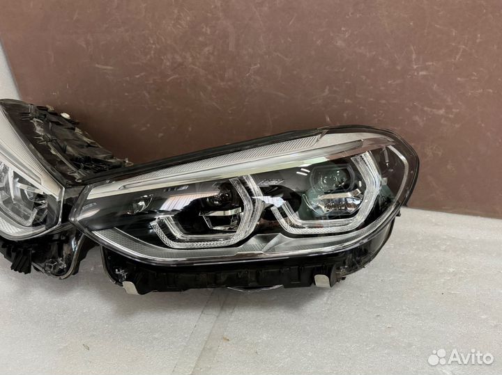 Фары на BMW G01 G02 x3 x4 Adaptive LED до рест