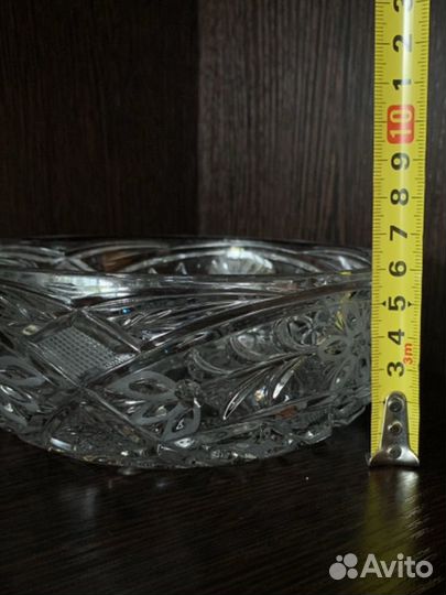 Хрустальная салатница