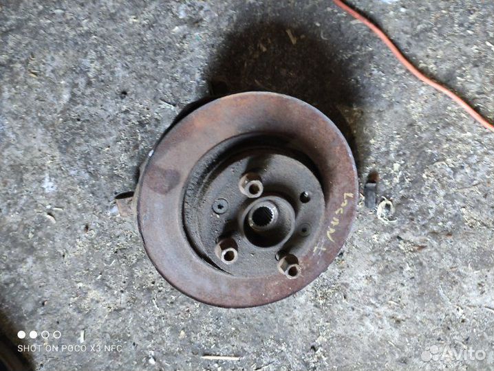 Кулак поворотный передний левый Renault Logan