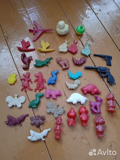 Игрушки из киндер сюрприза 90х и другие