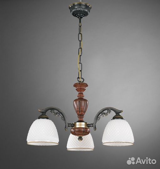Reccagni Angelo L 8611/3 Rosa 8611 подвесная люстр
