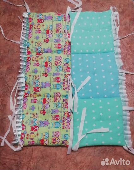 Бортики в детскую кроватку бу