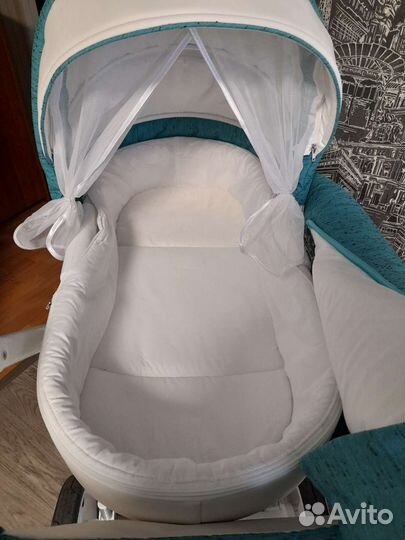 Коляска 3 в 1 Riko bruno luxe