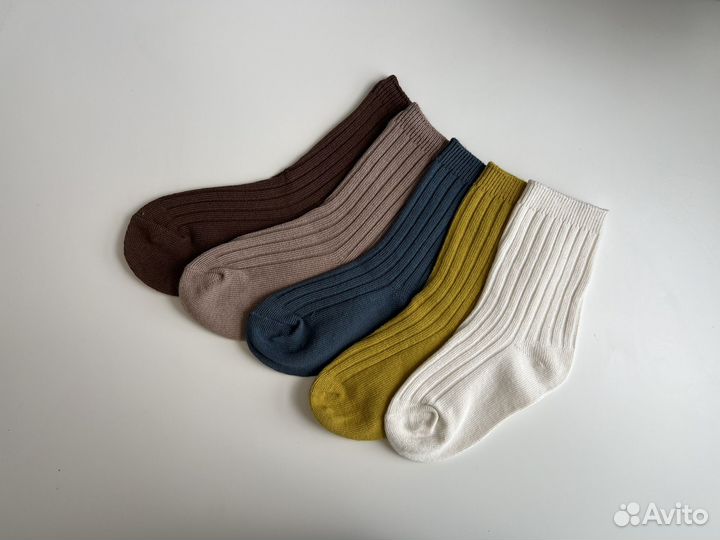 Носки детские для девочки и для мальчика 5 пар