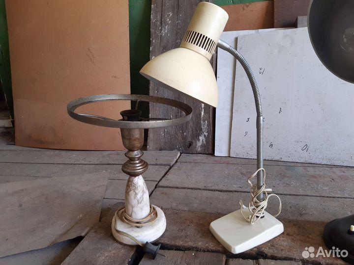 Лампа настольная СССР