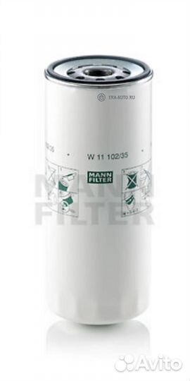 Mann-filter W 11 102/35 Фильтр масл.renault/volvo