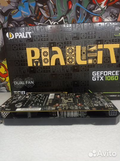 Видеокарта palit GTX 1060 6GB