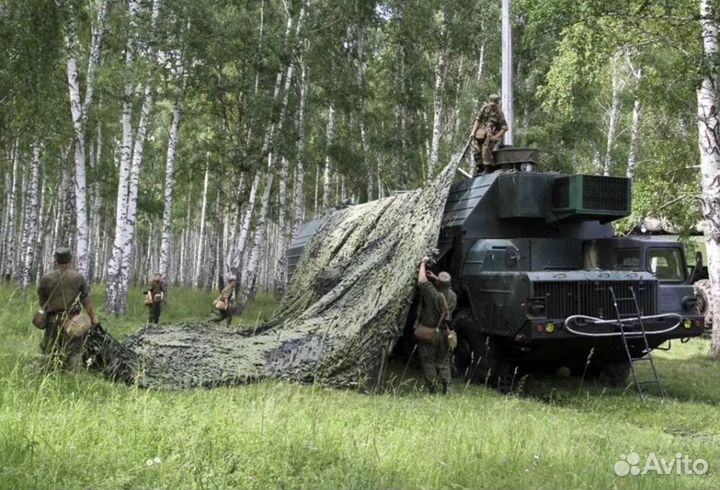 Маскировочная сеть (комплект) мкт-2Л (Лес) 12*18м