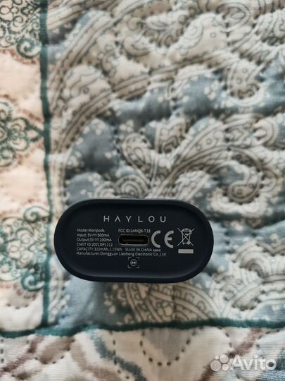 Беспроводные наушники haylou moripods