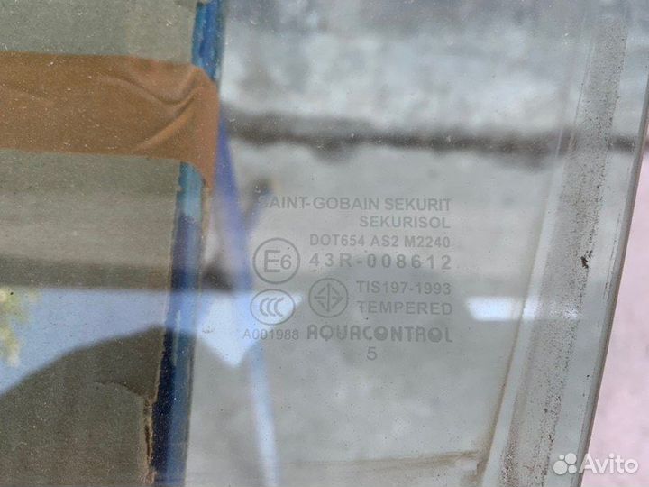 Стекло двери переднее левое Mazda Mazda 3 BK 2007