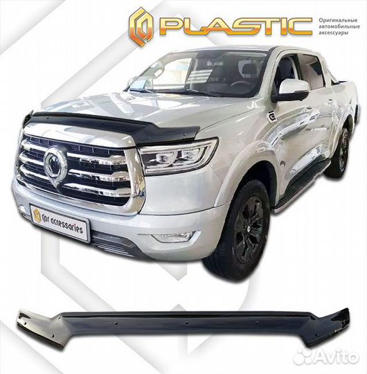 Дефлектор капота (Classic черный) Great Wall Poer