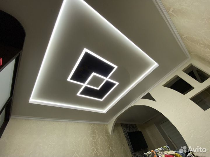 Натяжные потолки