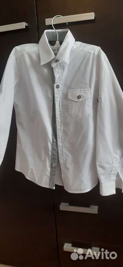 Рубашка на мальчика 128