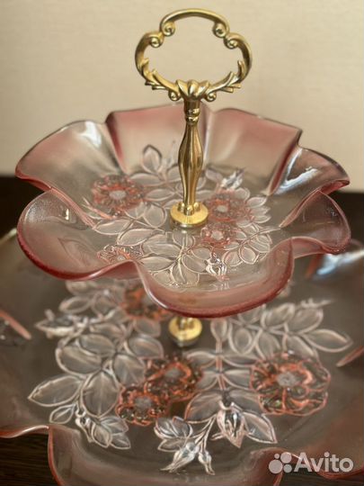 Ваза для фруктов 2-х ярусная