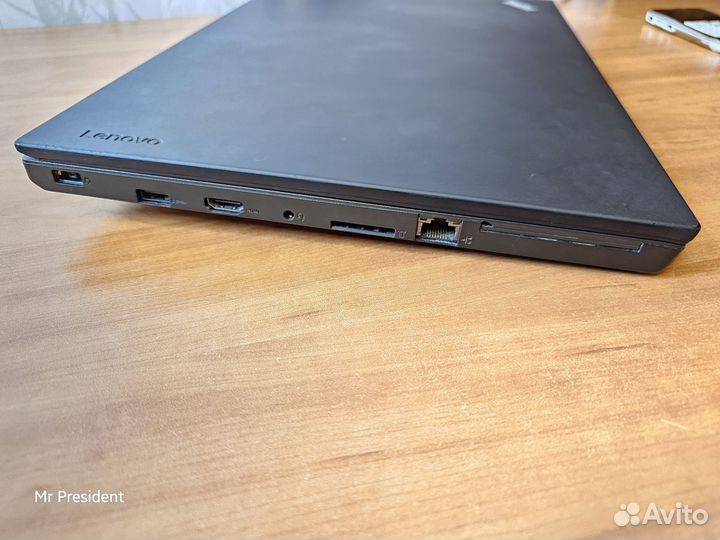 Ноутбук lenovo thinkpad т560 - i5(6) /8/240 ssd