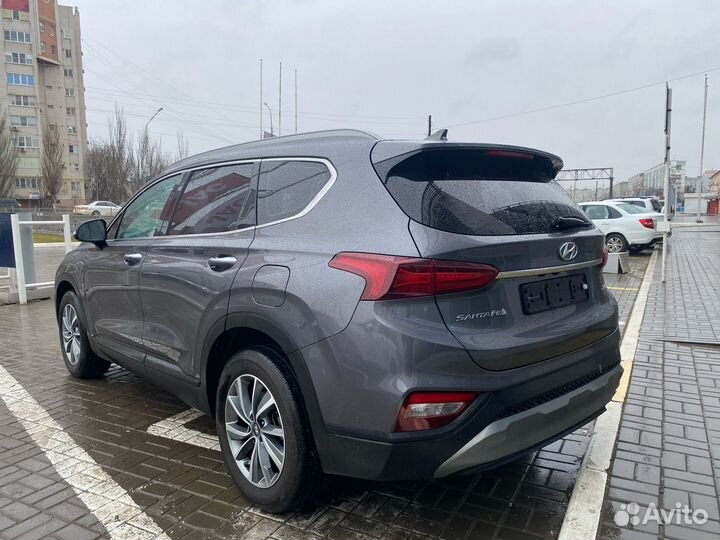 Hyundai Santa Fe 2.0 AT, 2018, 62 718 км