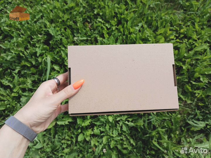 Крафтовые коробки самосборные