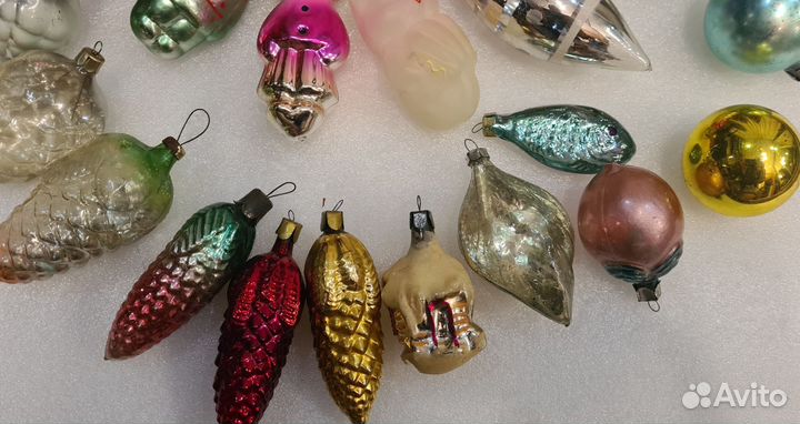 Елочные игрушки СССР 22 шт