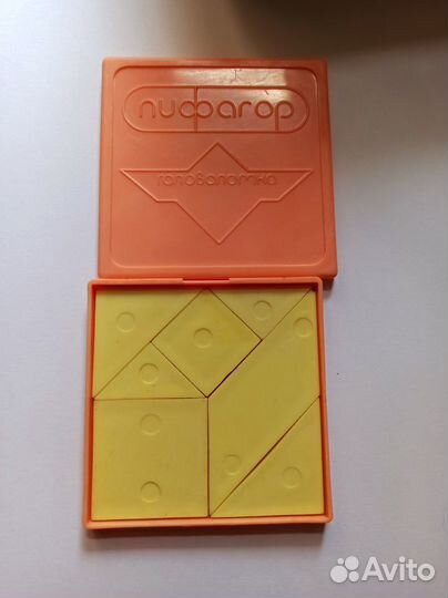 Игра Головоломка Пифагор ценой на коробочке