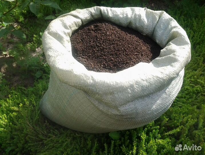 Биогумус в мешках