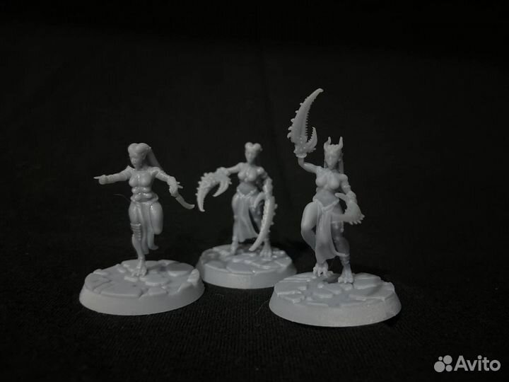 Демонетки Слаанеша warhammer 3d печать