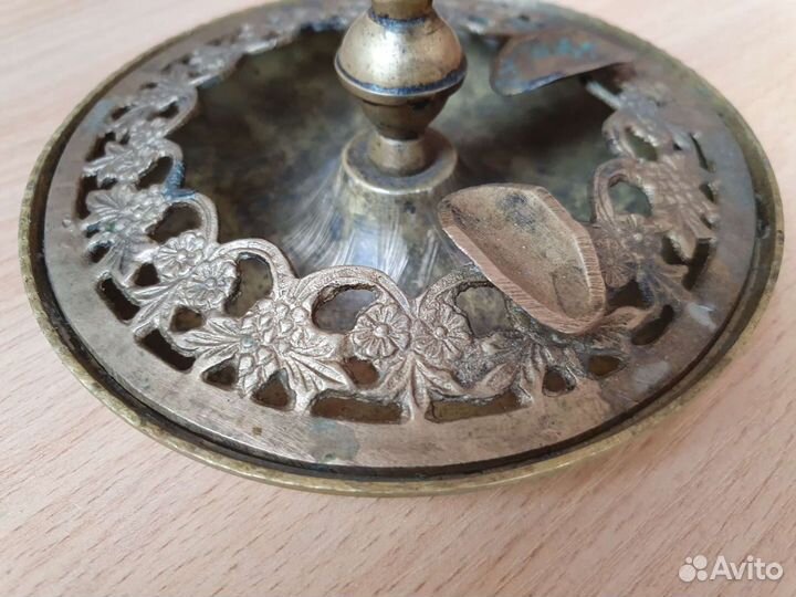 Подсвечник бронза ри