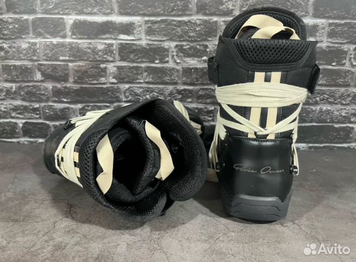 Rick owens x moncler boots