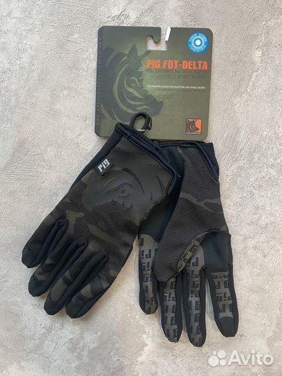 Тактические перчатки PIG FDT Delta Multicam Black