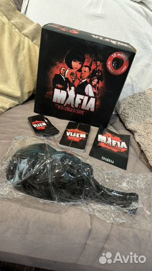 Настольная игра для компании Мафия 10 масок