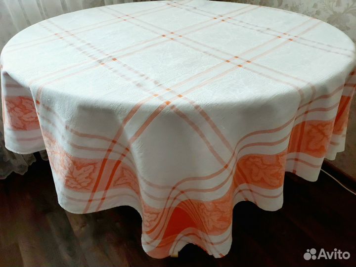 Скатерть льняная СССР